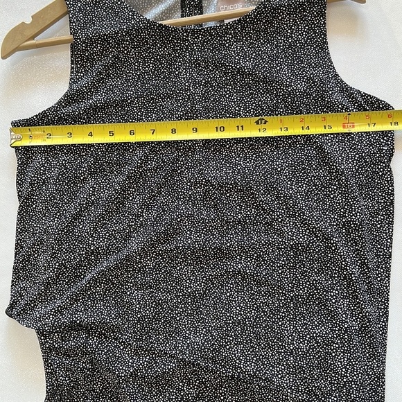 Chico's Black and White Midi Dress - Picture 10 of 13